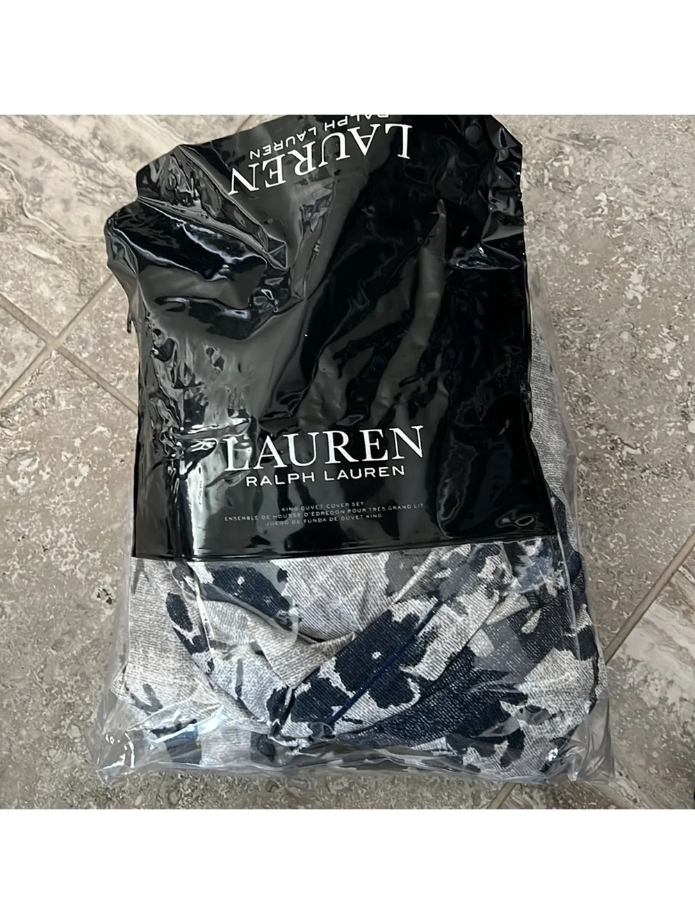 Lauren Ralph Lauren Eva Botanical Duvet Cover Set, Size King, NEW (Open Box)